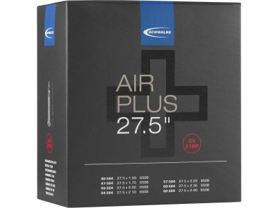 Schwalbe Air Plus 27,5&amp;quot; x 1,50/2,40&amp;quot; Schlauch, 40 mm Schlauch