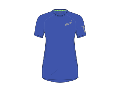 inov-8 BASE ELITE SS W women&amp;#39;s t-shirt, blue