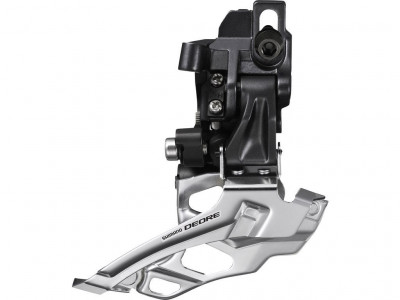 Shimano Deore FD-M616-D 2x10 derailleur assembled from a bicycle