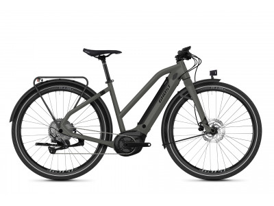 GHOST E-Square Travel B4.7 damski - Rock szary / Jet czarny, model 2020