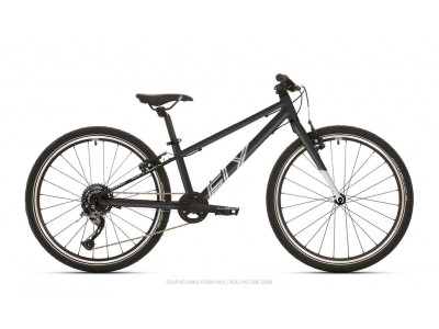 Superior FLY 20 matt fekete / ezüst színű gyerekkerékpár, 2021-es modell
