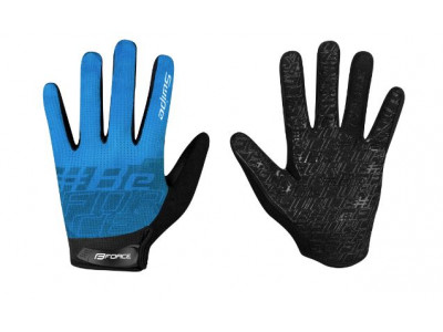 Force Swipe MTB gloves blue