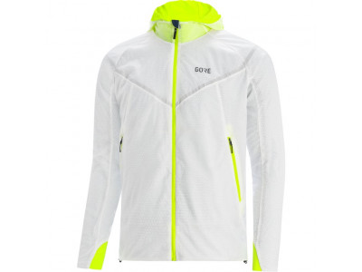 GOREWEAR R5 GTX Infinium Isolierte Jacke, weiß/gelb