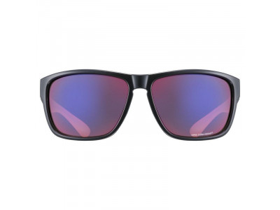 Okulary uvex lgl 36 CV, black matt/różowy