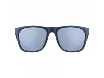 uvex LGL 42 okulary, Blue Mat Havanna/Litemirror Silver