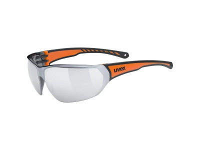 Ochelari Uvex Sportstyle 204, negru/portocaliu