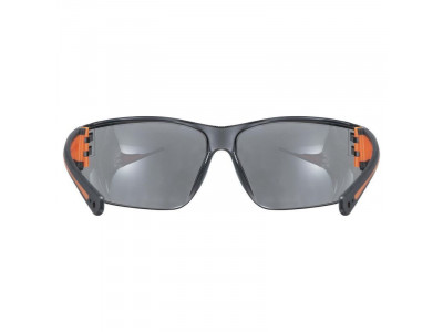uvex Sportstyle 204 Brille, schwarz/orange