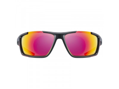 uvex sportstyle 310 Brille, schwarz matt/rot