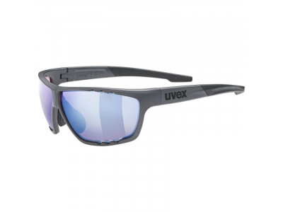 Uvex sportstyle 706 CV glasses, dark gray mat