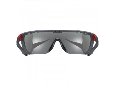 uvex sportstyle 707 glasses, gray mat/red