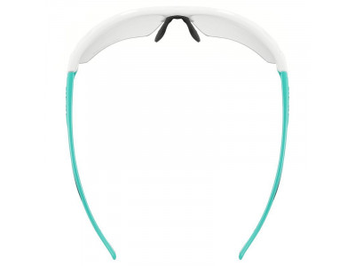 uvex Sportstyle 802 V small okulary, białe/mint, fotochromowe