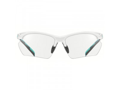 uvex Sportstyle 802 V small Brille, weiß/mint, photochrom