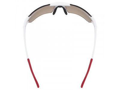 uvex Sportstyle 803 Race CV VM Małe okulary, biały mat/czerwony
