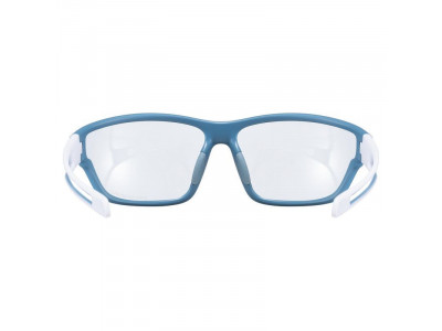 uvex Sportstyle 806 V brýlé, blue white matte, fotochromatické