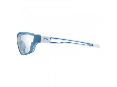 uvex Sportstyle 806 V szemüveg, kék fehér matt, fotokróm