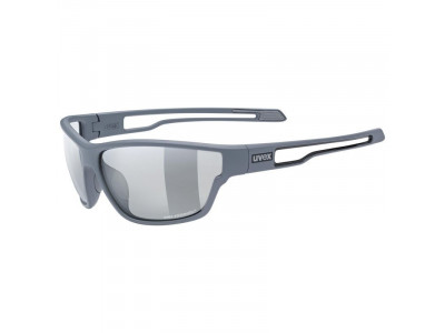 Uvex Sportstyle 806 V glasses, gray matte, photochromic