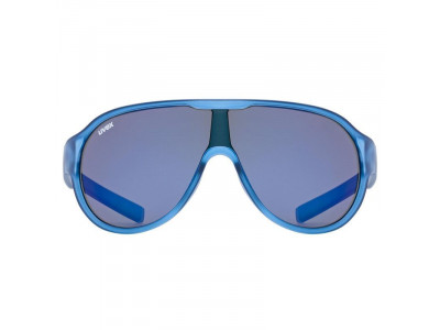 Okulary dziecięce uvex sportstyle 512, niebieskie przezroczyste