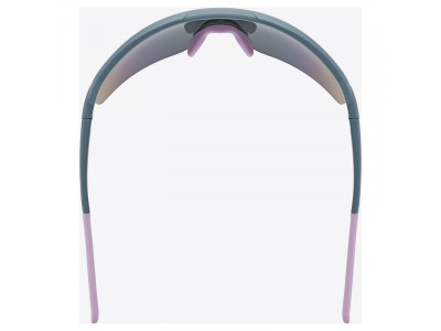uvex sportstyle 227 glasses, grey/pink mat