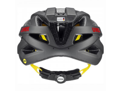 Kask rowerowy uvex I-VO CC MIPS, Titan / Red Mat