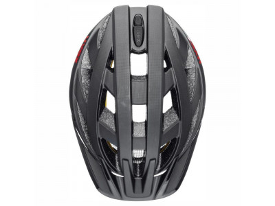 Kask rowerowy uvex I-VO CC MIPS, Titan / Red Mat