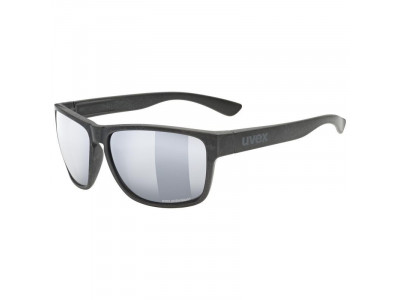 Uvex LGL Ocean Polavision glasses black mat / mirror silver