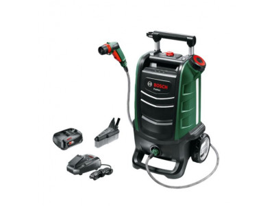 Bosch Fontus pressure cleaner 15 bar with battery and charger