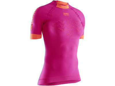 X-BIONIC The Trick 4.0 women&amp;#39;s running shirt, pink/orange