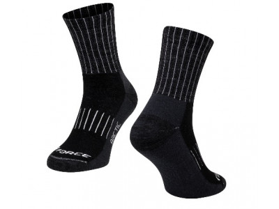 FORCE Arctic ponožky čierno-biele