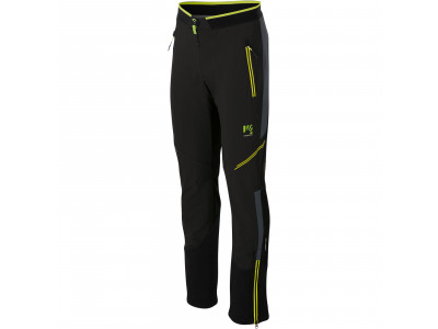 Pantaloni Karpos Alagna Plus Evo, negru/galben fluo