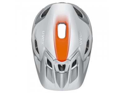 uvex Quatro Integrale Helm silber/orange