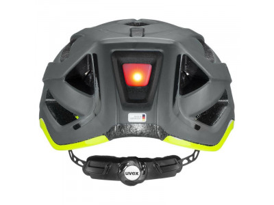 uvex City Active helmet, anthracite/lime mat