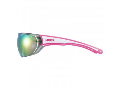 uvex Sportstyle 204 glasses, pink/white