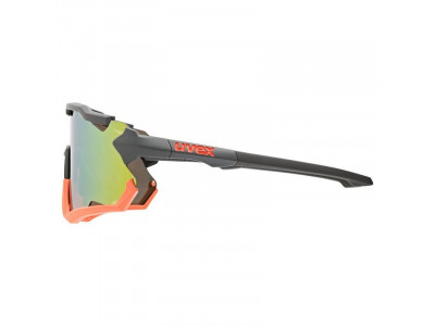 uvex Sportstyle 228 szemüveg, szürke/narancssárga matt