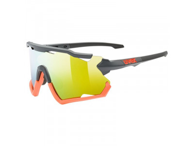 uvex Sportstyle 228 brýle, šedá/oranžová matná