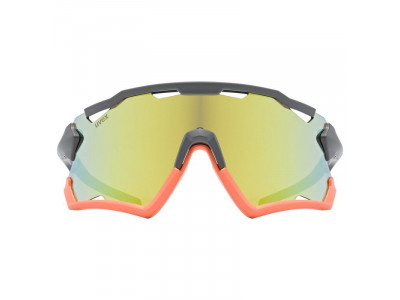 uvex Sportstyle 228 szemüveg, szürke/narancssárga matt