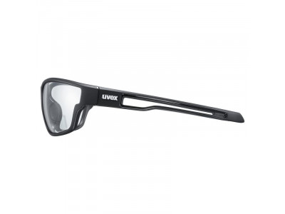 uvex Sportstyle 806 V glasses, black matte, photochromic