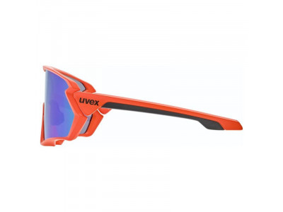 Okulary uvex sportstyle 231, pomarańczowe matowe