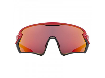 uvex sportstyle 231 glasses, red/black matte