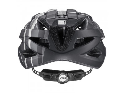 uvex Air Wing CC Helm, schwarz/silber matt