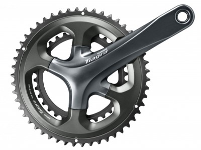 Shimano Tiagra FC-4700 cranks, 2x10, 50/34T, two-part, without bearing