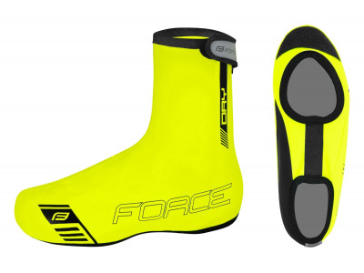 Force Pu Dry Road shoe covers fluo