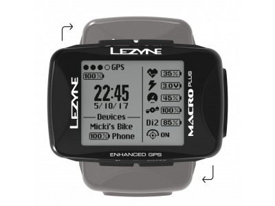 Lezyne Cycle Navigation MEGA XL GPS SMART LOADED
