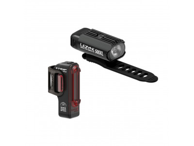 Lezyne set of lights HECTO DRIVE 500XL and Strip black