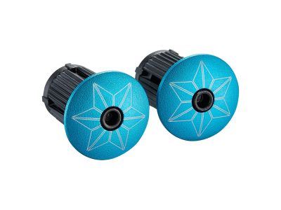 Supacaz Super Sticky Kush Star Fade Lenkerband, 2,5 mm, neonblau