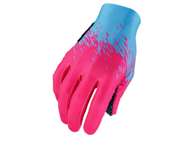 Supacaz SupaG long gloves Neon Blue / Neon Pink
