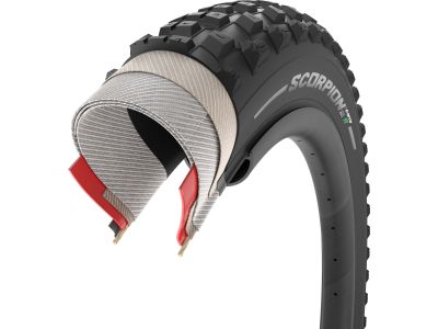 Pirelli Scorpion™ E-MTB R 29x2.6" SmartGRIP HyperWALL plášť, TLR, kevlar