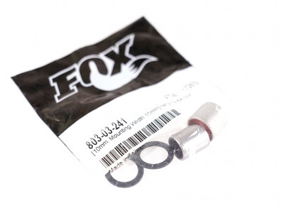 FOX Schalldämpfer-Augeneinsatz Edelstahl 10x15mm