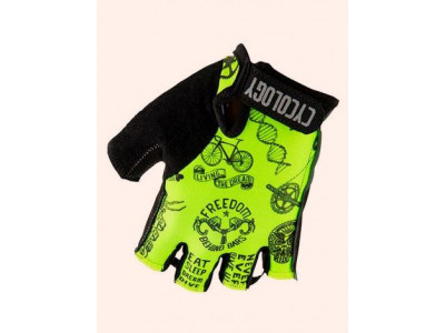 Cycology Velospohy-Handschuhe, fluo