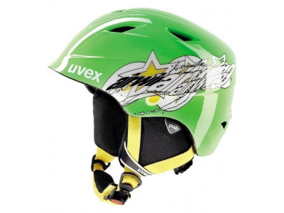 uvex Airwing 2 children&#39;s ski helmet Green Star 