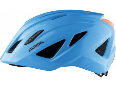 ALPINA PICO FLASH children's helmet, neon blue